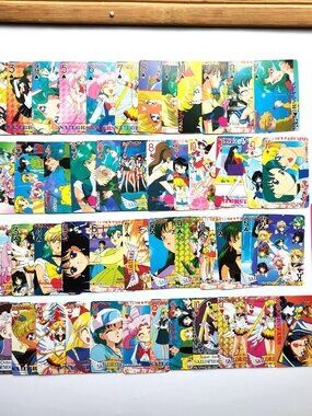 Vintage 1996 Sailor Moon Sailor Stars Playing Cards Complete Deck Power Memorial
